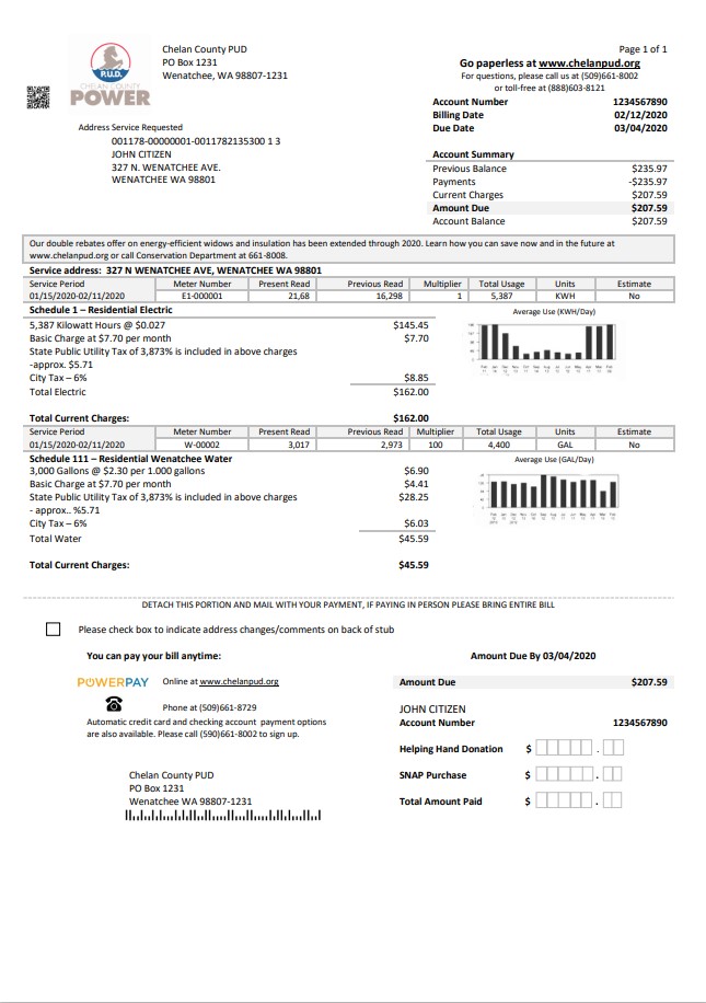  Minol USA business utility bill 